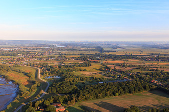 Zollenspieker Naturschutzgebiet im Ortsteil Kirchwerder in Hamburg, Deutschland