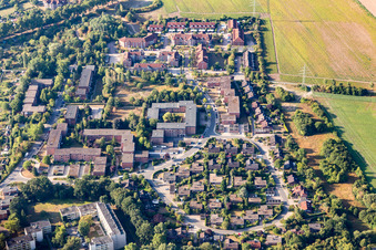 Stadtrand und Außenbezirks- Wohngebiete in William-Watt Straße in Lüneburg im Bundesland Niedersachsen, Deutschland
