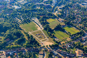 Sülzwiese in Lüneburg im Bundesland Niedersachsen, Deutschland