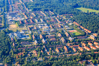 Leuphana Universität Lüneburg im Ortsteil Bockelsberg im Bundesland Niedersachsen, Deutschland