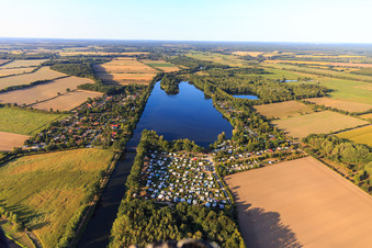 Camping Lanzer See in Basedow im Bundesland Schleswig-Holstein, Deutschland