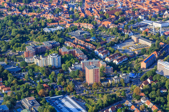 Hinter d. Saline in Lüneburg im Bundesland Niedersachsen, Deutschland