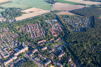 Luftbild von Ortsteil Kaltenmoor in Lüneburg im Bundesland Niedersachsen, Deutschland