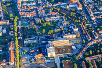 Diakonissen-Stiftungs-Krankenhaus Speyer aus Südosten im Bundesland Rheinland-Pfalz, Deutschland