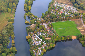 Camping Katzenkopf am Main in Sommerach im Bundesland Bayern, Deutschland