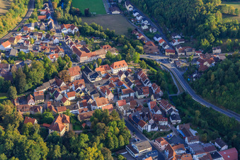 Schloss Adelsheim Rentamt im Schlosspark und Oberschloss an der Markstr im Bundesland Baden-Württemberg, Deutschland