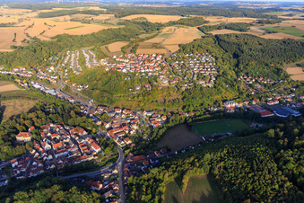 Auf dem Heidelberg in Adelsheim im Bundesland Baden-Württemberg, Deutschland