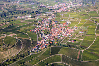 Birkweiler im Bundesland Rheinland-Pfalz, Deutschland