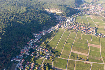 Mandelring im Ortsteil Haardt in Neustadt an der Weinstraße im Bundesland Rheinland-Pfalz, Deutschland