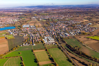 Stettfeld im Ortsteil Bad Langenbrücken in Bad Schönborn im Bundesland Baden-Württemberg, Deutschland