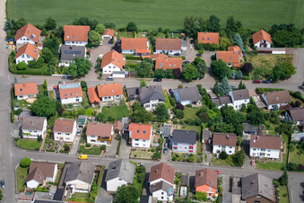 Lessingstr in Steinweiler im Bundesland Rheinland-Pfalz, Deutschland