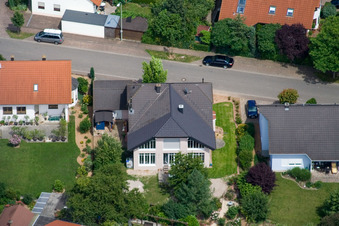 Luftaufnahme von Klingbachstr in Steinweiler im Bundesland Rheinland-Pfalz, Deutschland