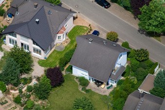 Klingbachstr in Steinweiler im Bundesland Rheinland-Pfalz, Deutschland von oben