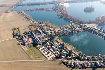 Luftbild von Lindner Hotel & Spa Binshof in Speyer im Bundesland Rheinland-Pfalz, Deutschland