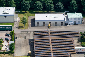 Gewerbegebiet Am Gäxwald in Herxheim bei Landau im Bundesland Rheinland-Pfalz, Deutschland
