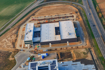 Luftbild von EIZO GmbH in Rülzheim im Bundesland Rheinland-Pfalz, Deutschland