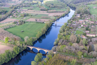 Luftbild von Dordogne in Carsac-Aillac, Frankreich