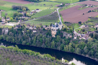 Cingle de Montfort in Vitrac im Bundesland Dordogne, Frankreich
