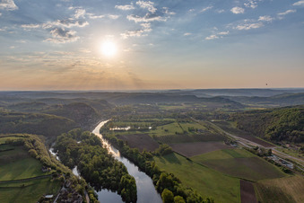 Dordogne in Saint-Vincent-de-Cosse, Frankreich