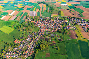 Kapsweyer von Süden im Bundesland Rheinland-Pfalz, Deutschland
