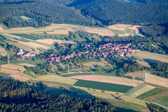 Bargen von Osten in Engen im Bundesland Baden-Württemberg, Deutschland