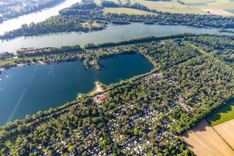 Marxweiher in Waldsee im Bundesland Rheinland-Pfalz, Deutschland