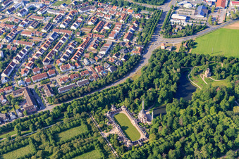 Moschee im Schwetzinger Schloßpark in Schwetzingen im Bundesland Baden-Württemberg, Deutschland