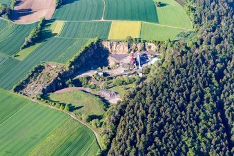 Steinbruch Glatten im Bundesland Baden-Württemberg, Deutschland
