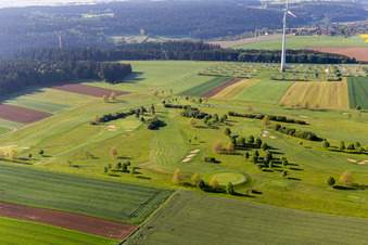 Luftbild von Golfclub Alpirsbach e.V im Ortsteil Peterzell im Bundesland Baden-Württemberg, Deutschland