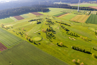 Luftaufnahme von Golfclub Alpirsbach e.V im Ortsteil Peterzell im Bundesland Baden-Württemberg, Deutschland