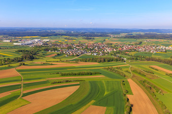 Waldmössingen von Osten in Schramberg im Bundesland Baden-Württemberg, Deutschland