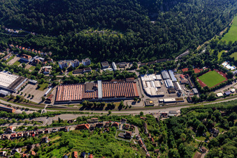 Ehemalige Mauser-Werke Oberndorf mit KRAUSE + MAUSER und Sand CNC Technik in Oberndorf am Neckar im Bundesland Baden-Württemberg, Deutschland
