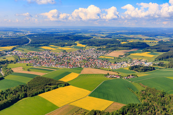 Villingendorf aus Nordosten im Bundesland Baden-Württemberg, Deutschland