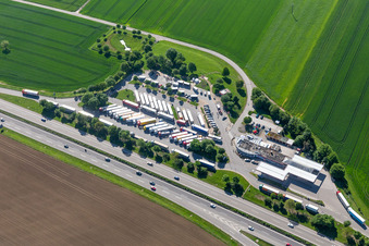 A81 Raststätte Neckarburg West in Dietingen im Bundesland Baden-Württemberg, Deutschland