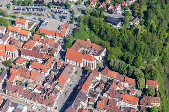 Predigerkirche, Dominikanermuseum in Rottweil im Bundesland Baden-Württemberg, Deutschland