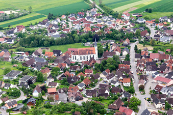 St. Clemens im Ortsteil Gruol in Haigerloch im Bundesland Baden-Württemberg, Deutschland
