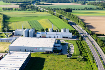 Industriegebiet Max-Eyth-Straße mit ante-BioPELL GmbH & Co. KG in Empfingen im Bundesland Baden-Württemberg, Deutschland