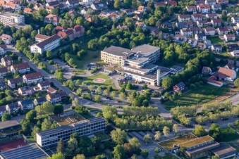Klinikgelände des Krankenhauses in Herrenberg im Bundesland Baden-Württemberg, Deutschland