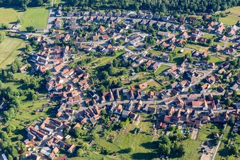 Scheibenhardt von Süden im Bundesland Rheinland-Pfalz, Deutschland