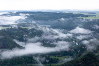 Donaudurchbruch in Fridingen an der Donau im Bundesland Baden-Württemberg, Deutschland