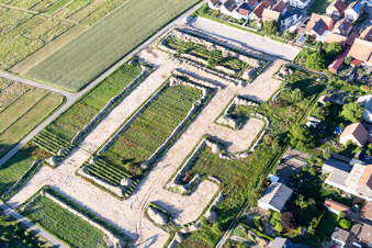 Luftbild von Neubaugebiet Erschließung in Hatzenbühl im Bundesland Rheinland-Pfalz, Deutschland