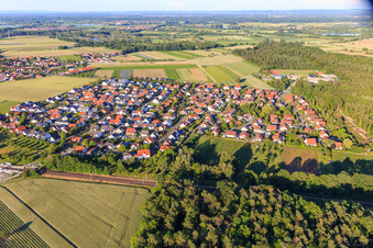 An den Tongruben in Rheinzabern im Bundesland Rheinland-Pfalz, Deutschland