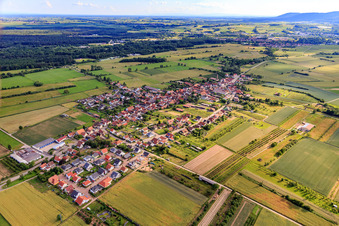 Gartenstr in Schweighofen im Bundesland Rheinland-Pfalz, Deutschland