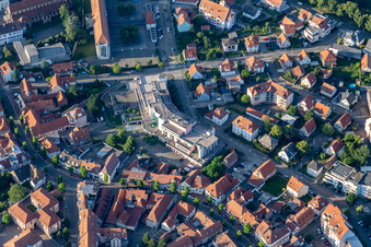 Luftbild von Hagenau im Bundesland Bas-Rhin, Frankreich