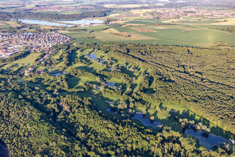 Luftbild von Golfclub Baden-Baden in Soufflenheim im Bundesland Bas-Rhin, Frankreich