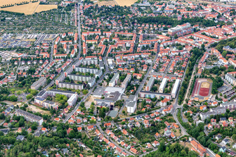 Goethestr in Arnstadt im Bundesland Thüringen, Deutschland