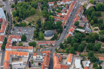 Kirche Christi Himmelfahrt am alten Friedhof in Arnstadt im Bundesland Thüringen, Deutschland