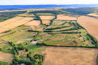 Thüringer Golfclub Drei Gleichen Mühlberg e.V im Bundesland Thüringen, Deutschland aus der Luft