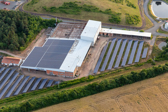 Luftbild von Abfallservice des LK Gotha im Ortsteil Wipperoda in Georgenthal im Bundesland Thüringen, Deutschland