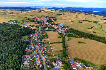 Luftbild von Friedrichsanfang im Ortsteil Crawinkel in Ohrdruf im Bundesland Thüringen, Deutschland